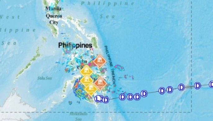 AS OF 11 A.M. | Pagbaha, landslides dahil sa LPA
