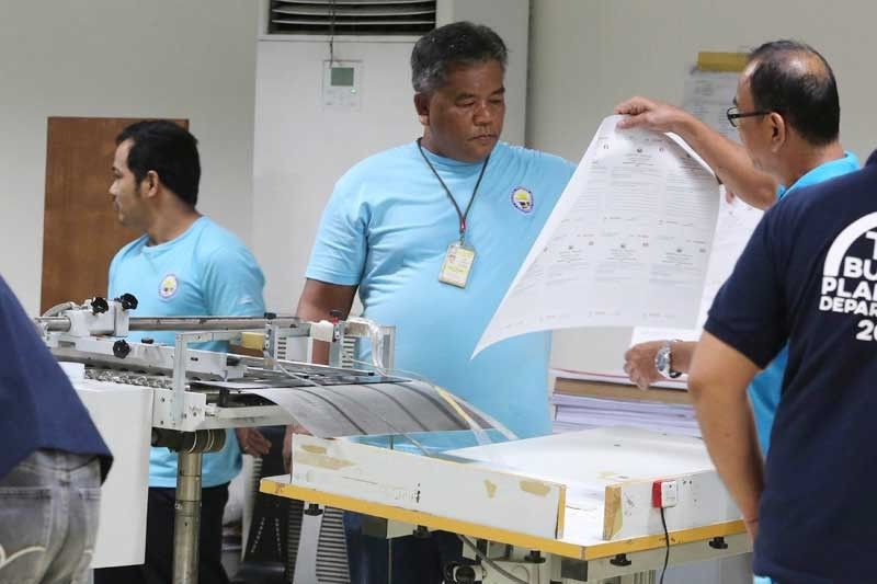 Printing of ballots to be finished before Holy Week â�� Comelec
