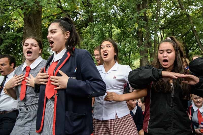 WATCH: New Zealand students perform haka in tribute to victims of shooting