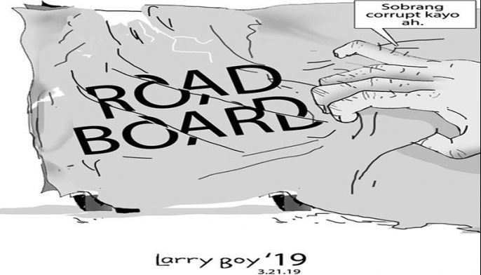 EDITORYAL - Salamat, binuwag na ang Road Board