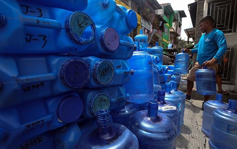 DENR: Avoid donating bottled water to Taal evacuees