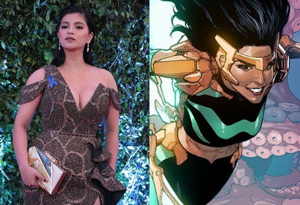 Angel Locsin gushes over fan art as Marvelâ��s first Filipino superhero