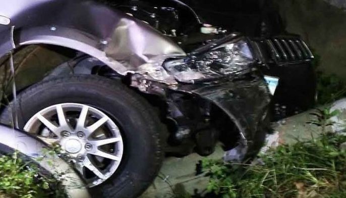 Babaeng driver utas sa bangga