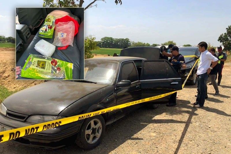 Shabu found in abandoned car in Bulacan