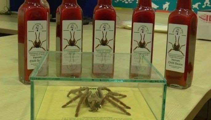 Hot sauce na 'sing tindi ng kamandag ng gagamba' inilunsad