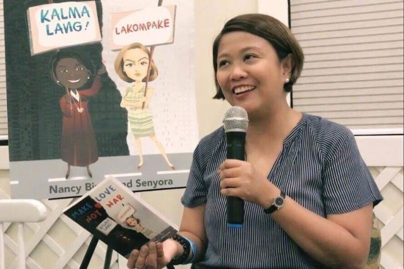 Nancy Binay nag-promote sa iyang libro