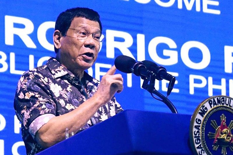 Duterte gives self passing grade of '5 or 6' for first 3 years in term