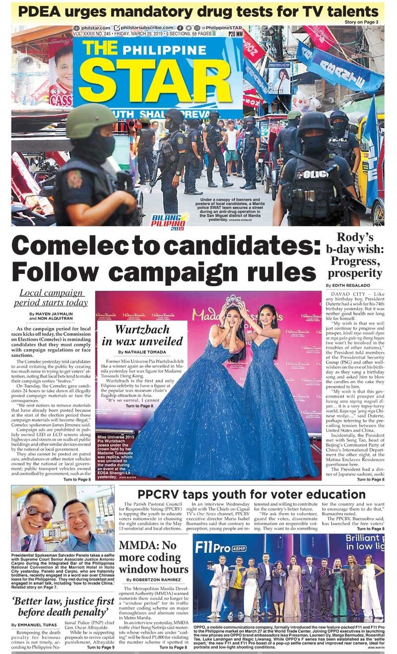 The STAR Cover (March 29, 2019)