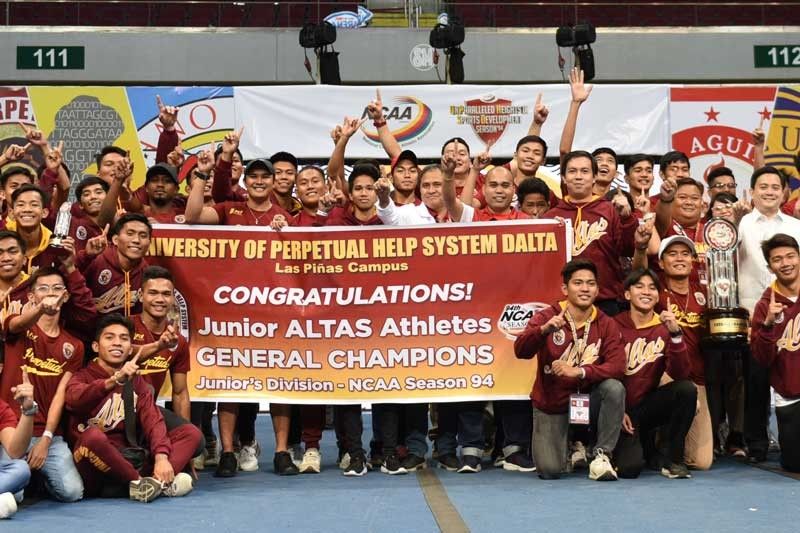 Perpetual Junior Altas inangkin ang NCAA general championship