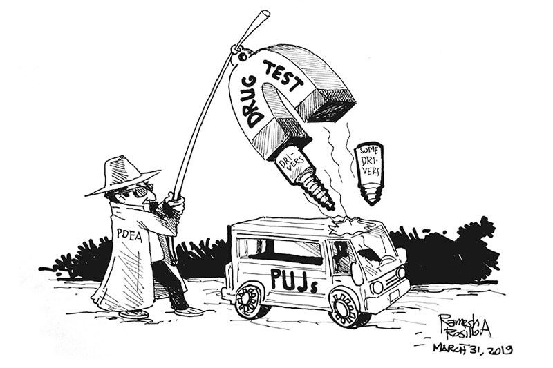 EDITORIAL - Regular drug test for PUV drivers