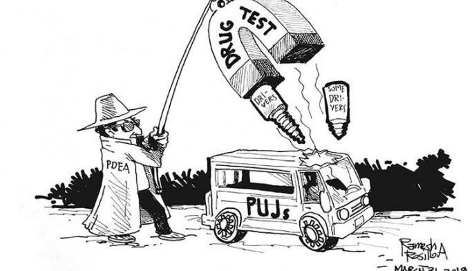 EDITORIAL - Regular drug test for PUV drivers