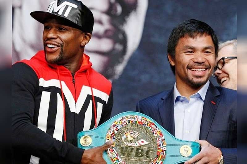 Manny Pacquiao at Floyd Mayweather nagkita uli!