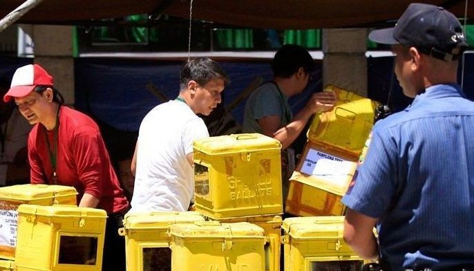 Ballot boxes sa Talisay panglimpiyohan na