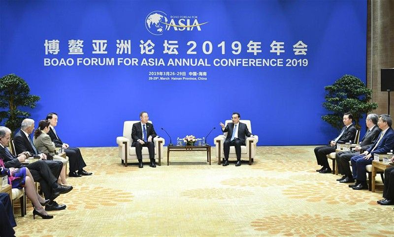 Chinese premier meets members of BFA board of directors