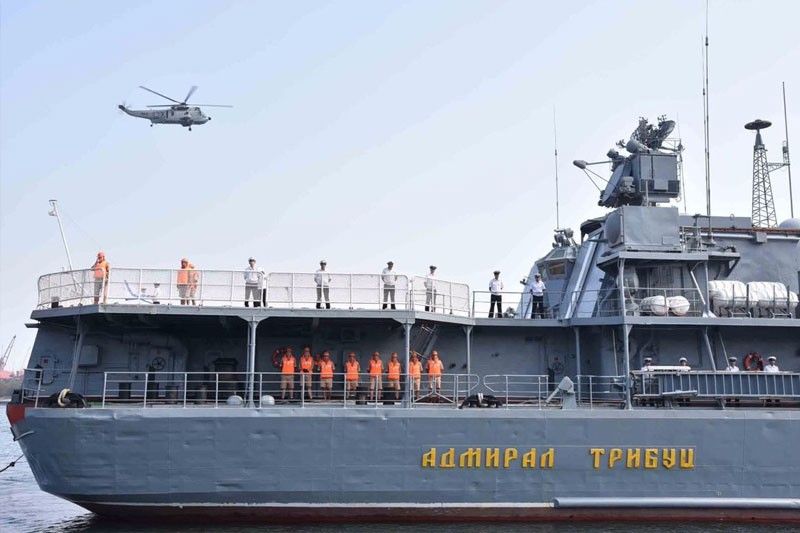 Russian warships set to visit Manila tomorrow
