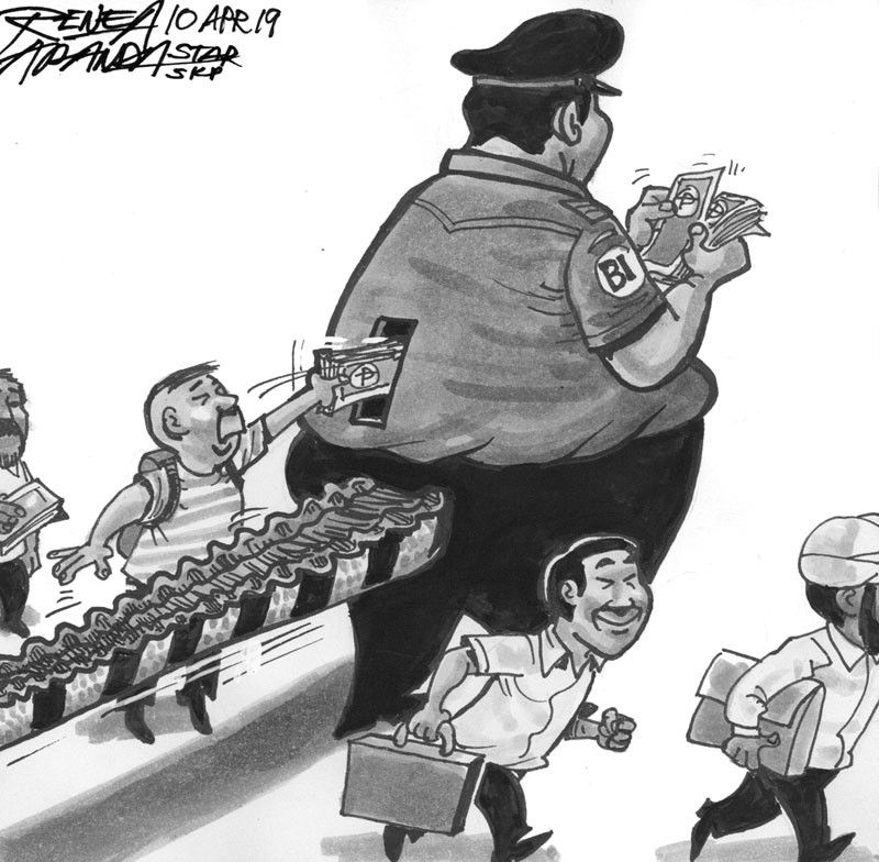EDITORIAL - Extortion at Immigration