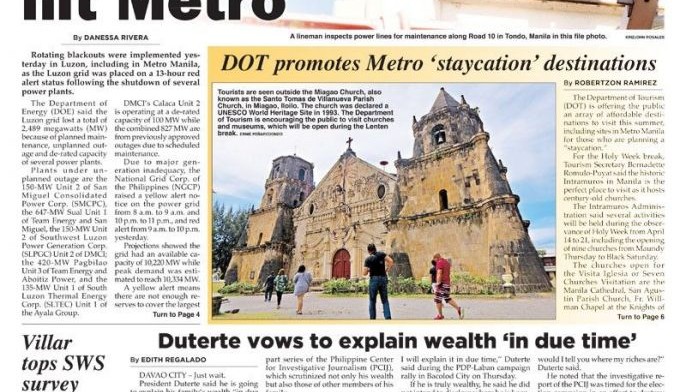 The STAR Cover (April 13, 2019)