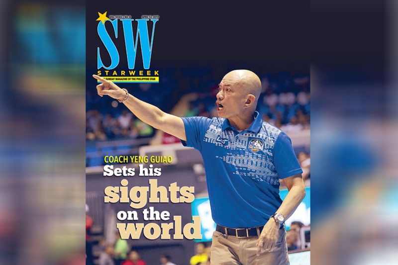 Coach Yeng Guiao:Sets his sights on the world