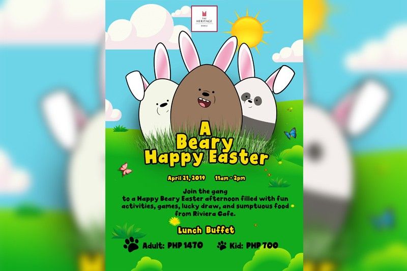 A 'bear-y' Happy Easter awaits at The Heritage Hotel Manila