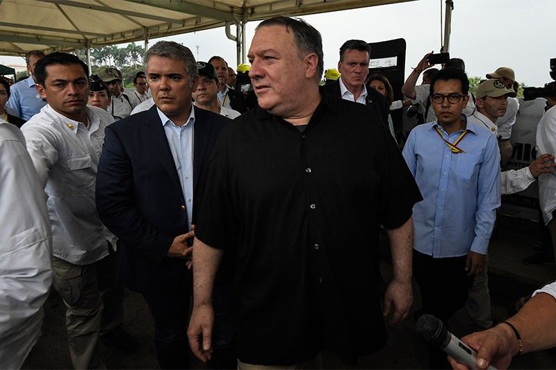 Pompeo visits Colombia-Venezuela border