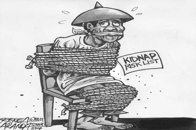 EDITORIAL - â��Kâ�� is for kidnapping