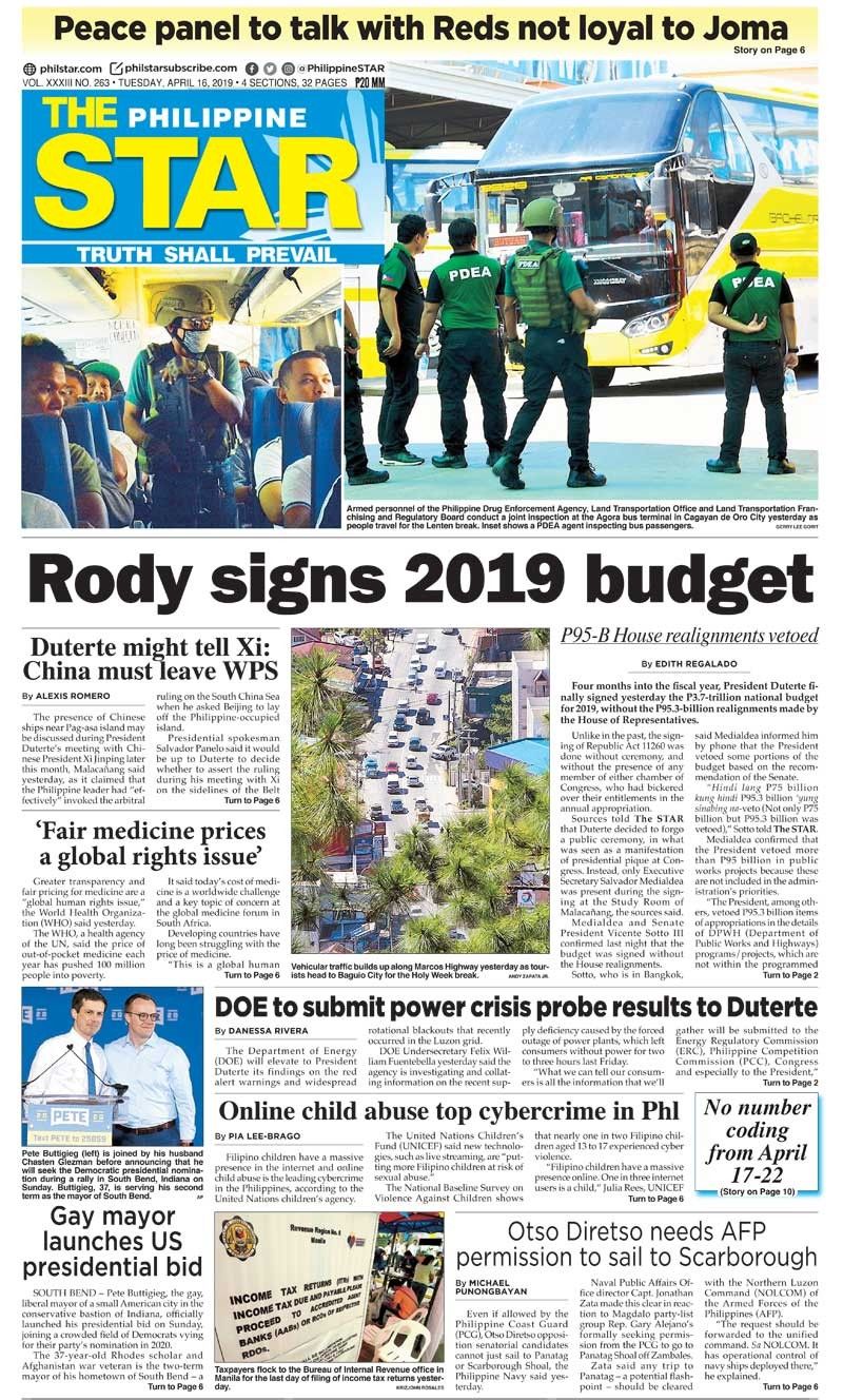 The STAR Cover (April 16, 2019)
