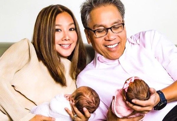 Korina Sanchez explains full names of twins with Mar Roxas