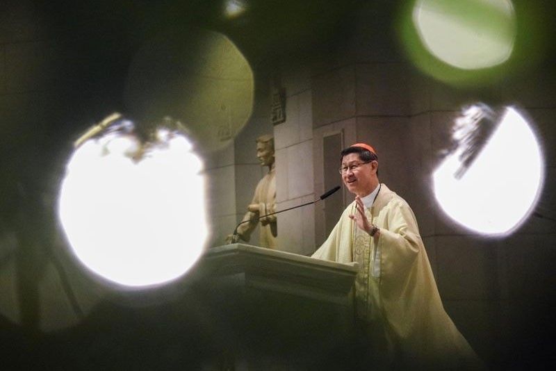Tagle urges Catholics: Proclaim good news amid hate speech, fake news