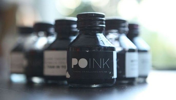Startup uses diesel emissions to produce ink