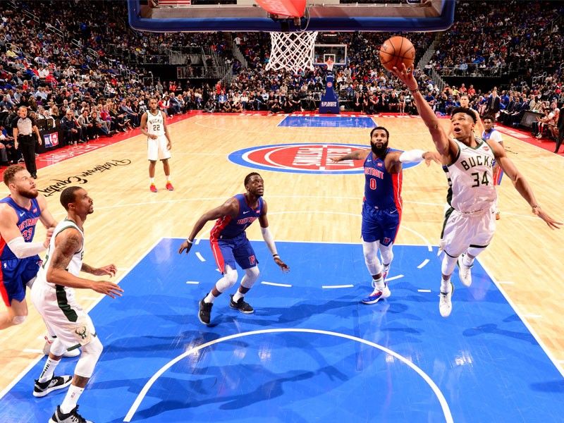 Bucks sweep Pistons to snap NBA playoff win drought