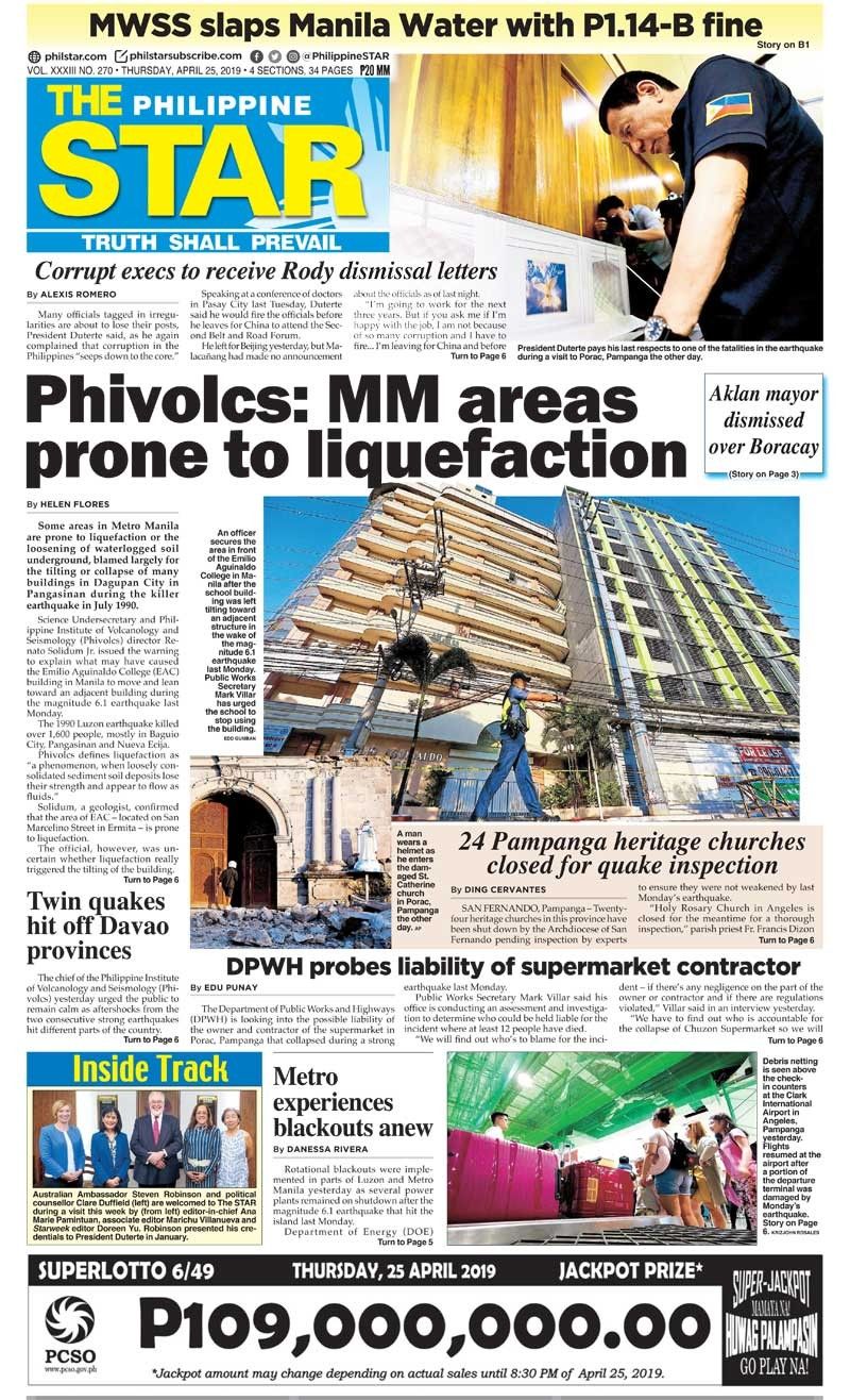 The STAR Cover (April 25, 2019)