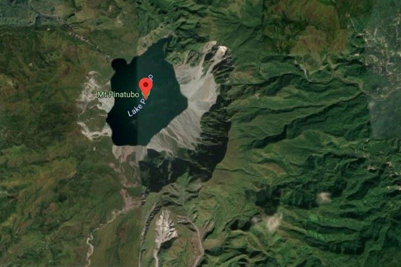 Mount Pinatubo Map 7996