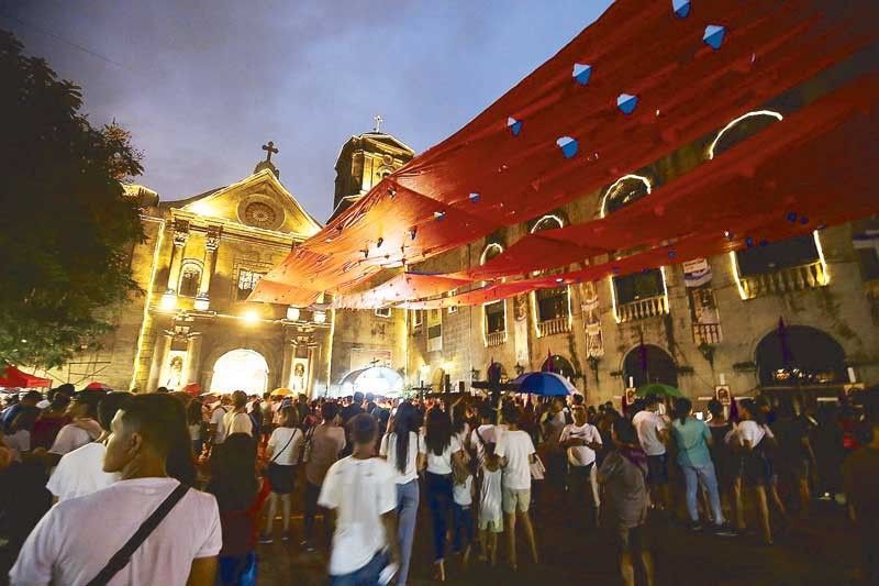 Holy Week draws 1-M visitors to Intramuros