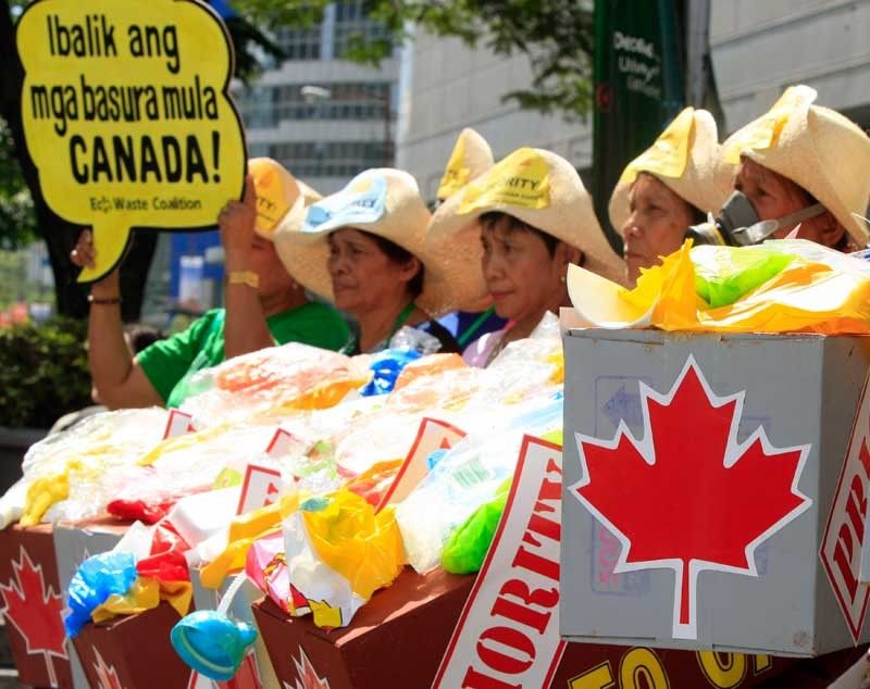 Environment groups weigh in vs Canada garbage
