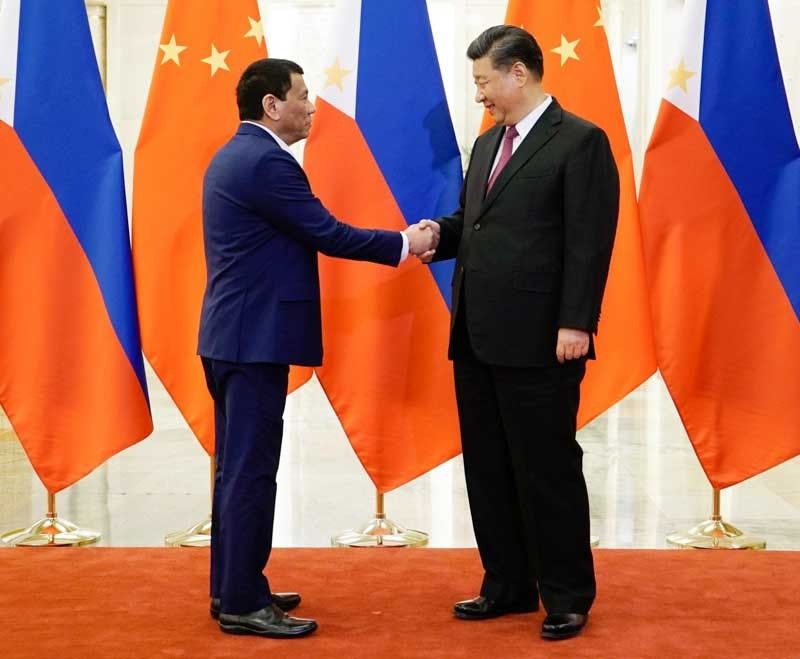 Duterte, Xi agree sea row can be managed