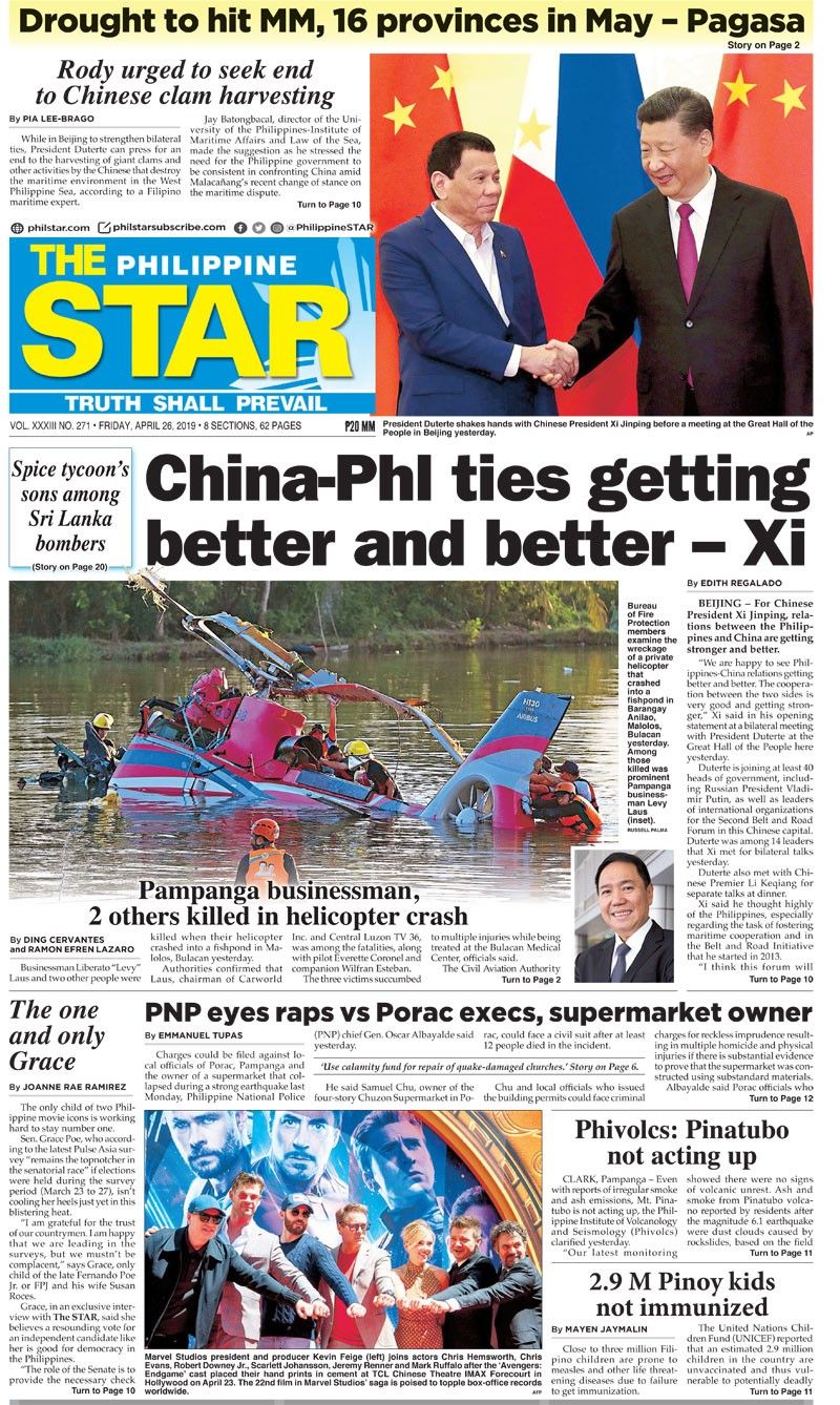 The STAR Cover (April 26, 2019)