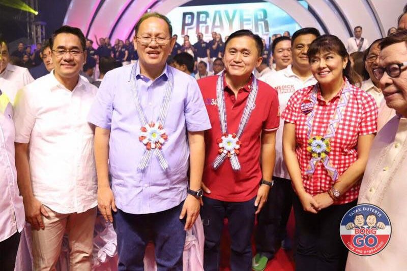 Bong Go joins PMCC prayer for clean, peaceful elections
