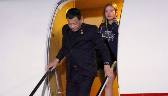 Duterte back; Palace hails China visit