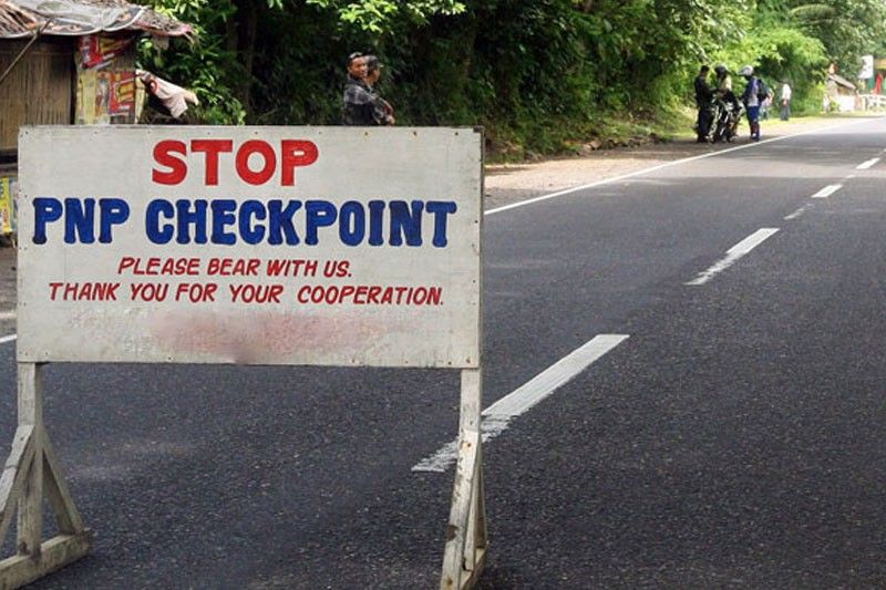 Dili tanang checkpoint i-coordinate sa Comelec