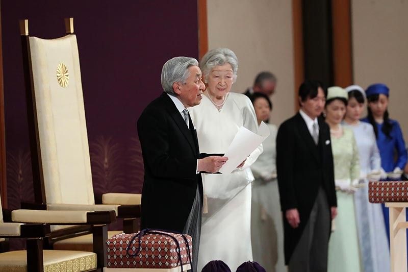 End of an era as Japan's emperor abdicates