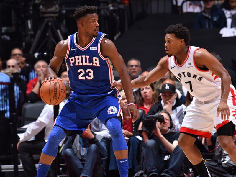Butler takes charge as 76ers even NBA series with Raptors