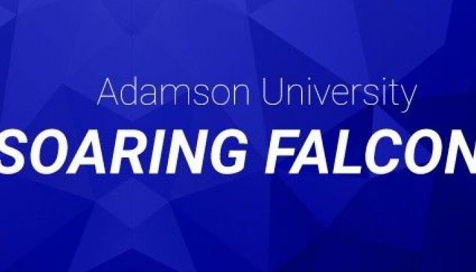 adamson university logo falcon