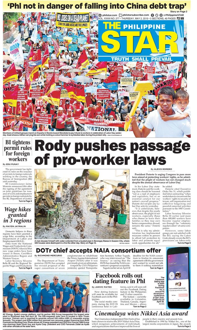 The STAR Cover (May 2, 2019)