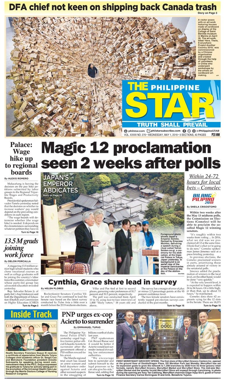 The STAR Cover (May 1, 2019)