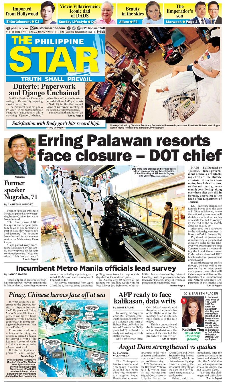 The STAR Cover (May 5, 2019)