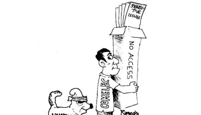 EDITORYAL - Butahan ang magbalantay?