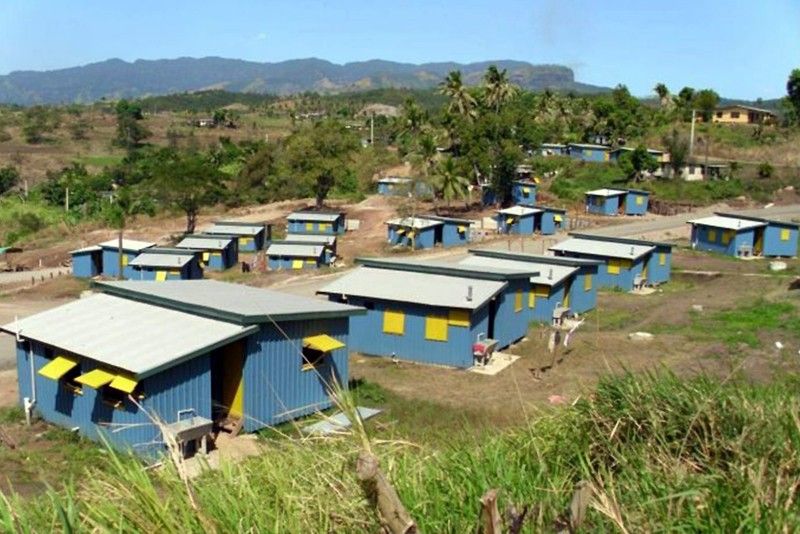 Typhoon-proof village waits to be replicated