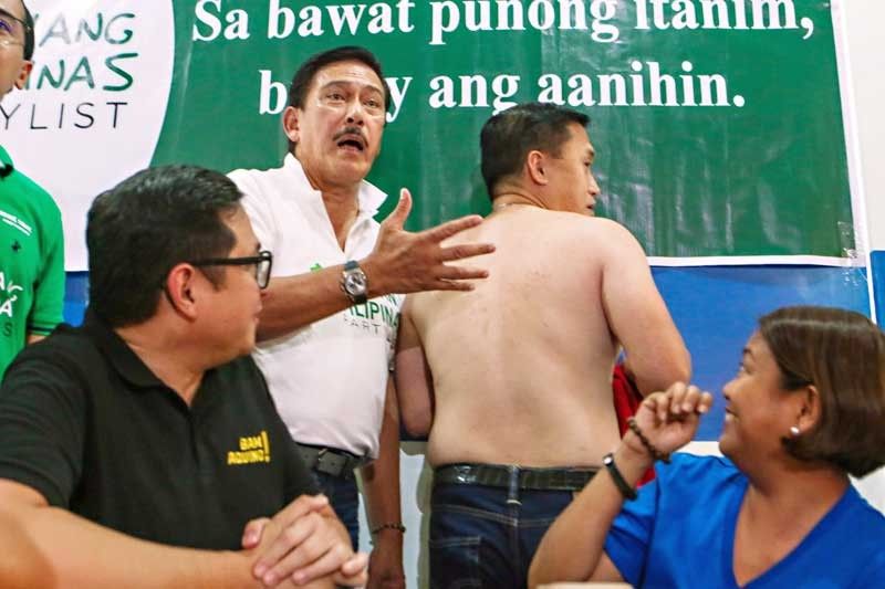 Bong Go strips anew: No tattoos, just PSNBB