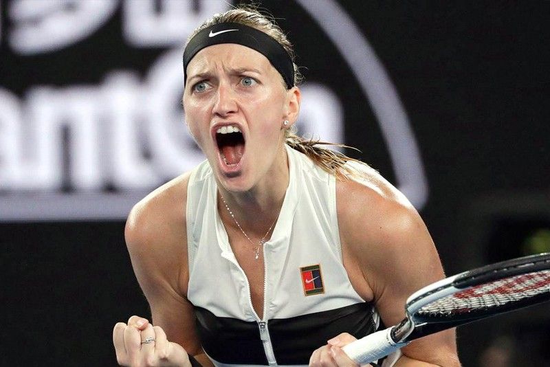 You can't put Petra Kvitova down