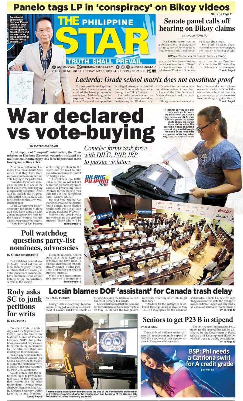 The STAR Cover (May 9, 2019)